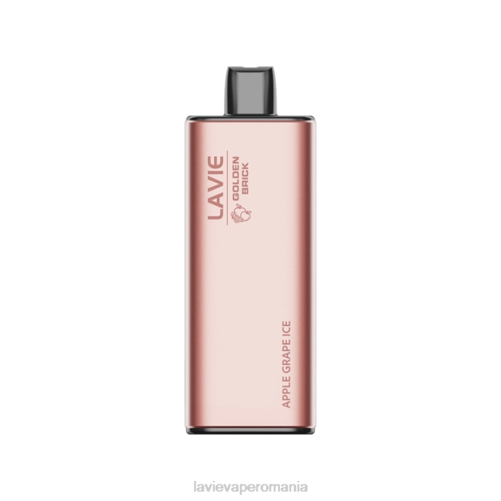 N88V52 Lavie Vape Preţ | gheață de mere și struguri LAVIE GOLDEN BRICK 10000 de pufuri